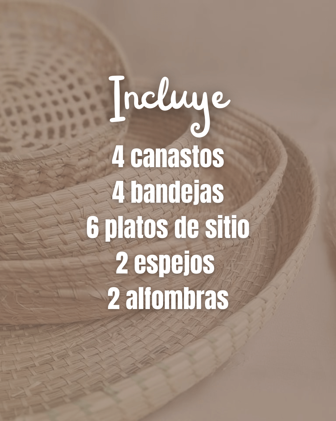 COMBO FIBRAS NATURALES
