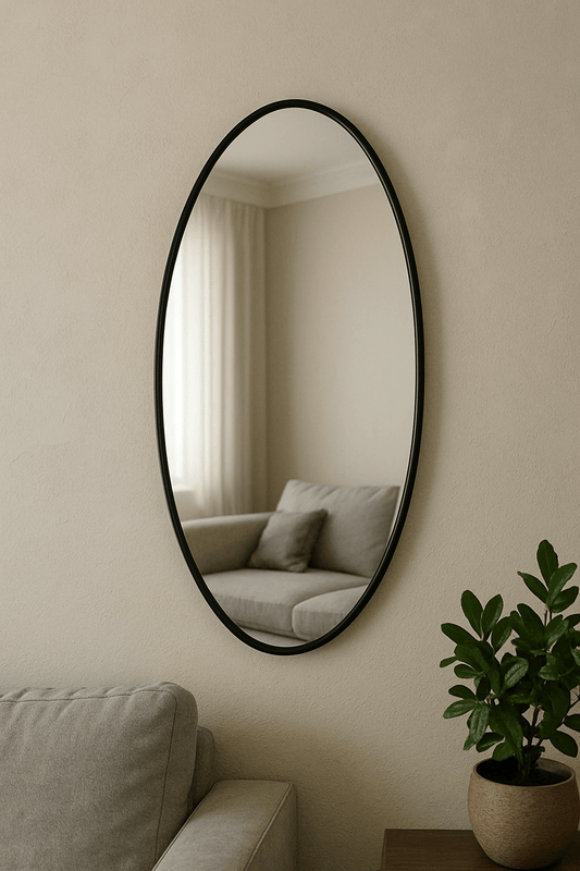 Espejo ovalado