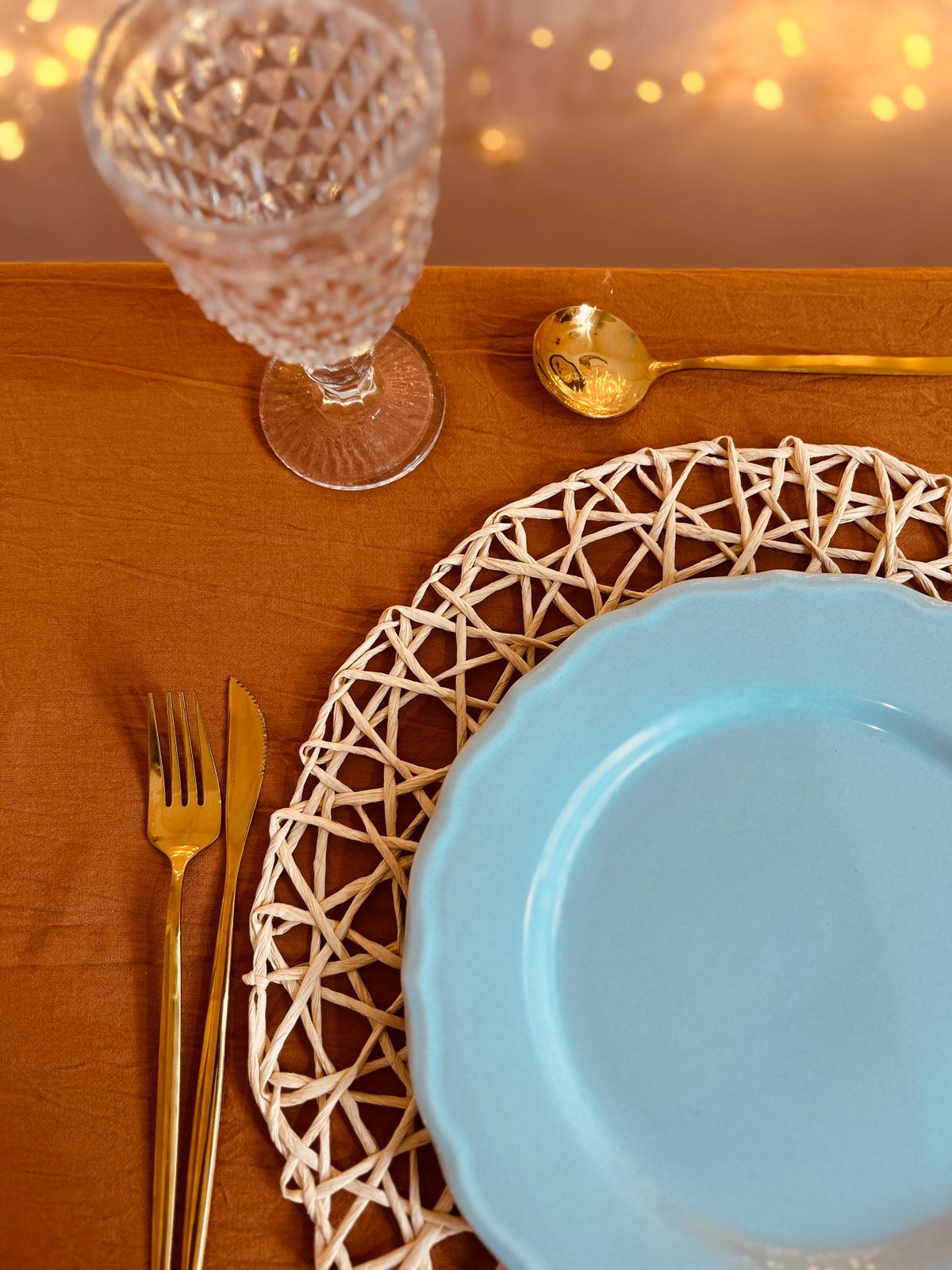 Set de platos redondos