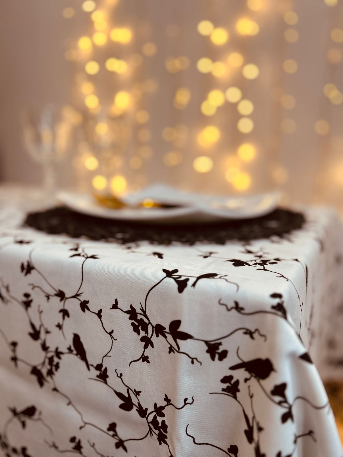Mantel estampado