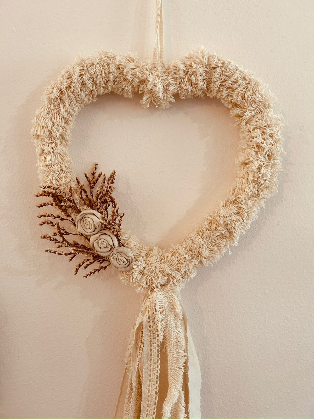 Corona Navideña Corazón