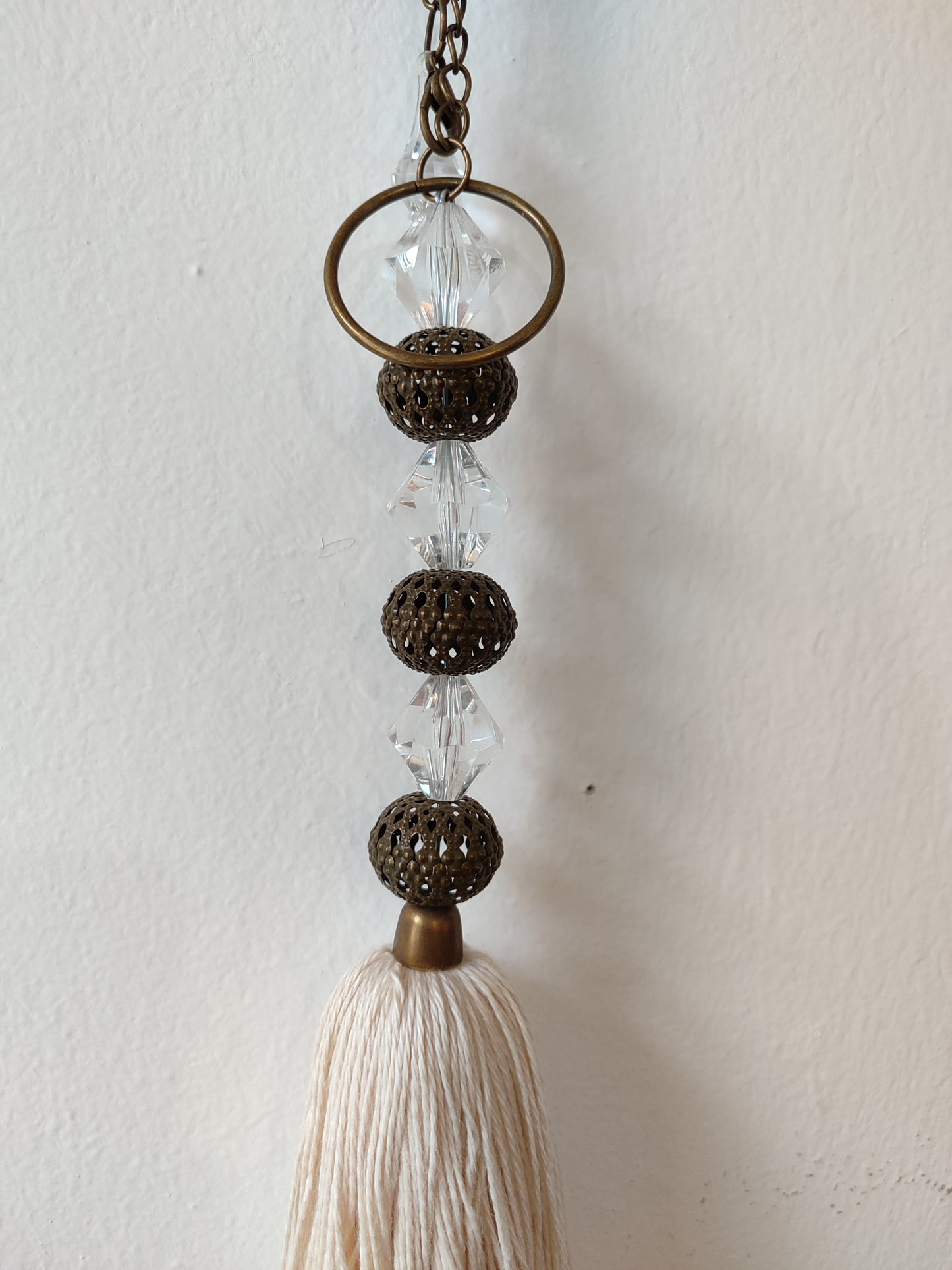 Sujeta cortinas diamantes