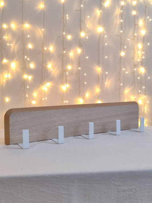 Perchero ganchos de metal