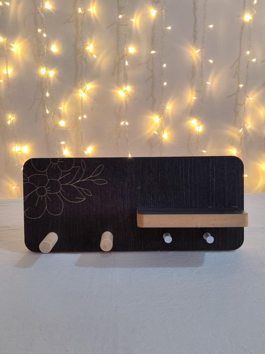 Perchero con portallave