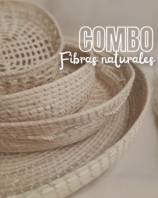 COMBO FIBRAS NATURALES