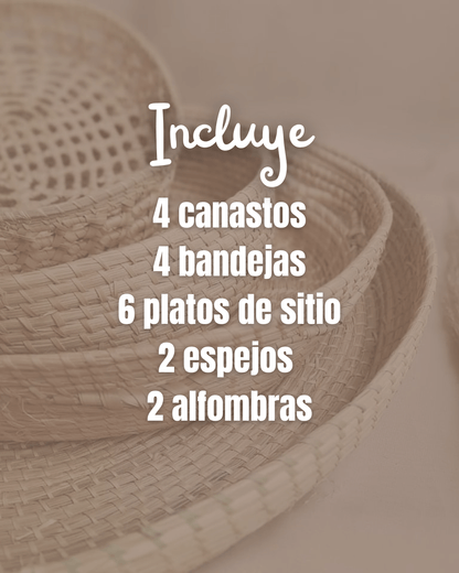 COMBO FIBRAS NATURALES