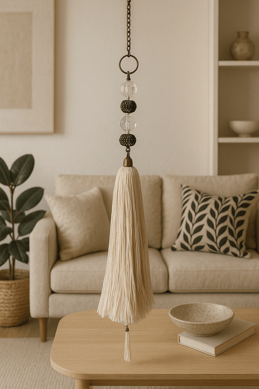 Sujeta cortinas diamantes