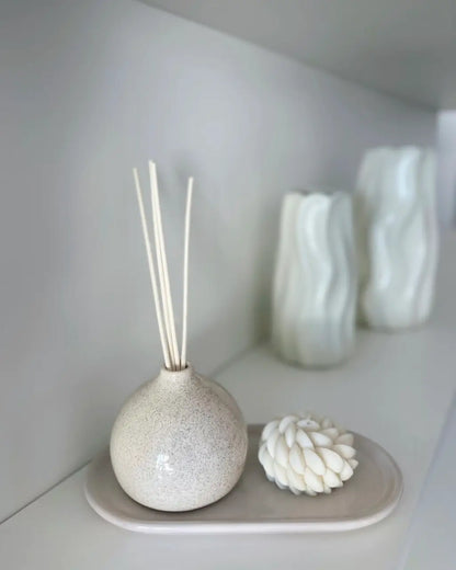 Vela lotus junto a difusor