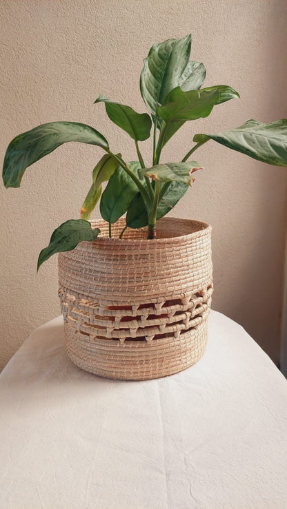 Porta maceta mediano