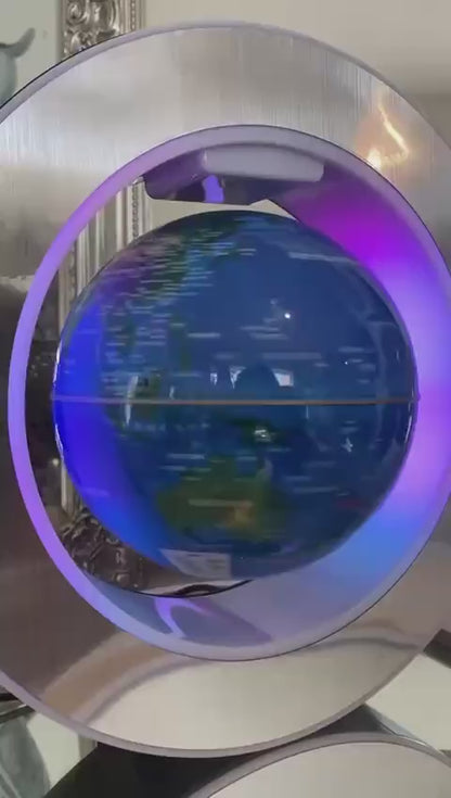 Globo terráqueo imantado